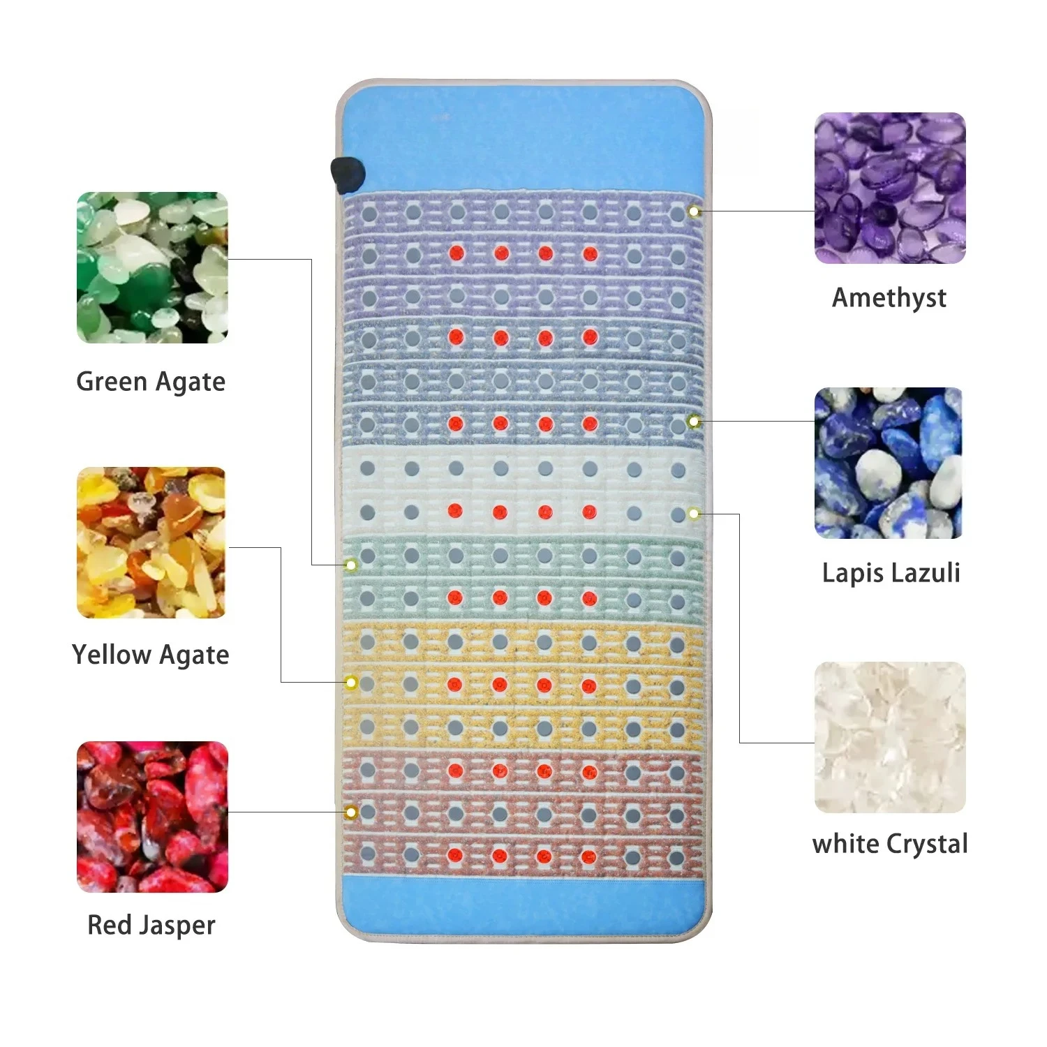 Oxygen Yoga & Fitness Urbandale - Reliable Natural Crystal Mat Red Light