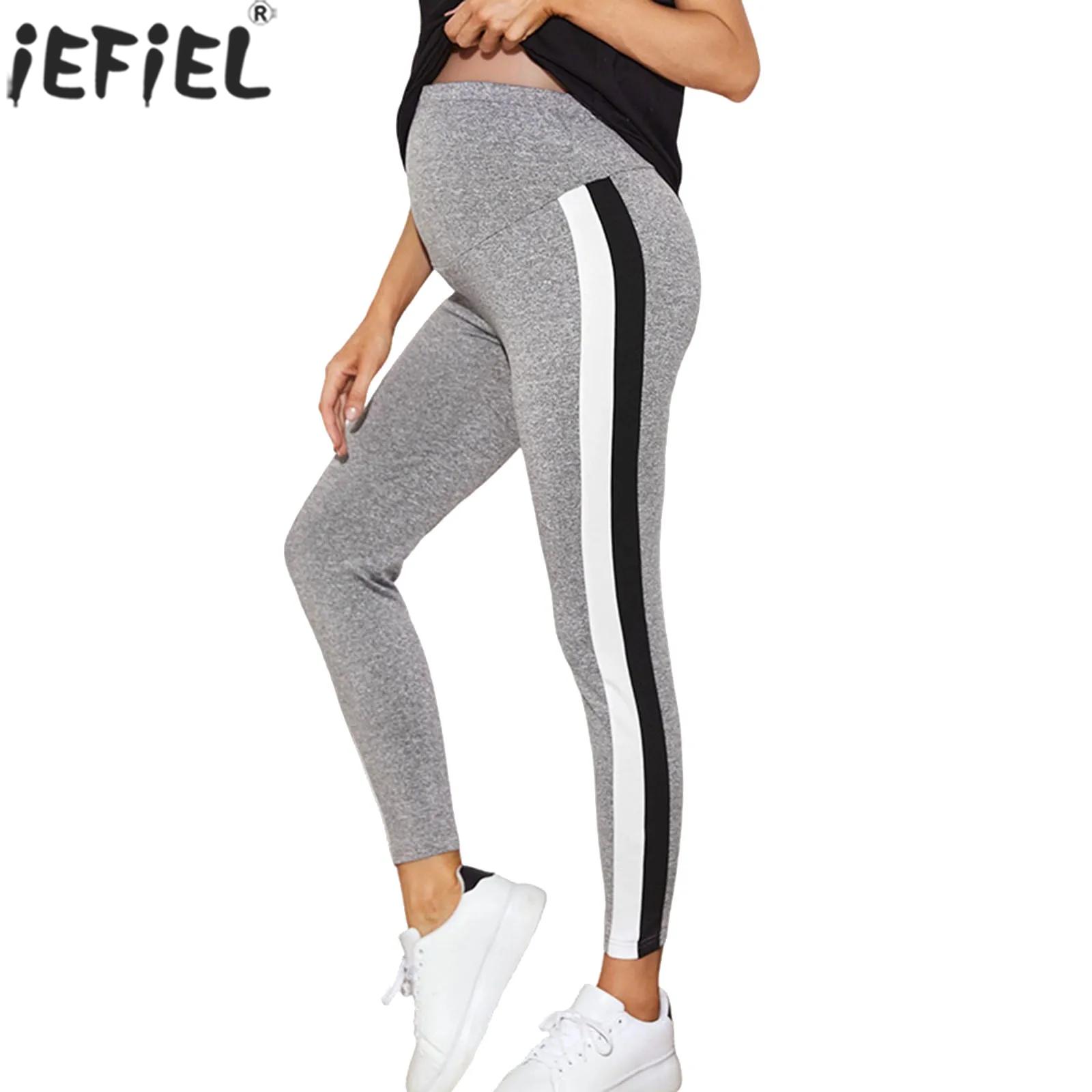 Yoga Overall Fitness - Pregnant Women High Waist Over The
