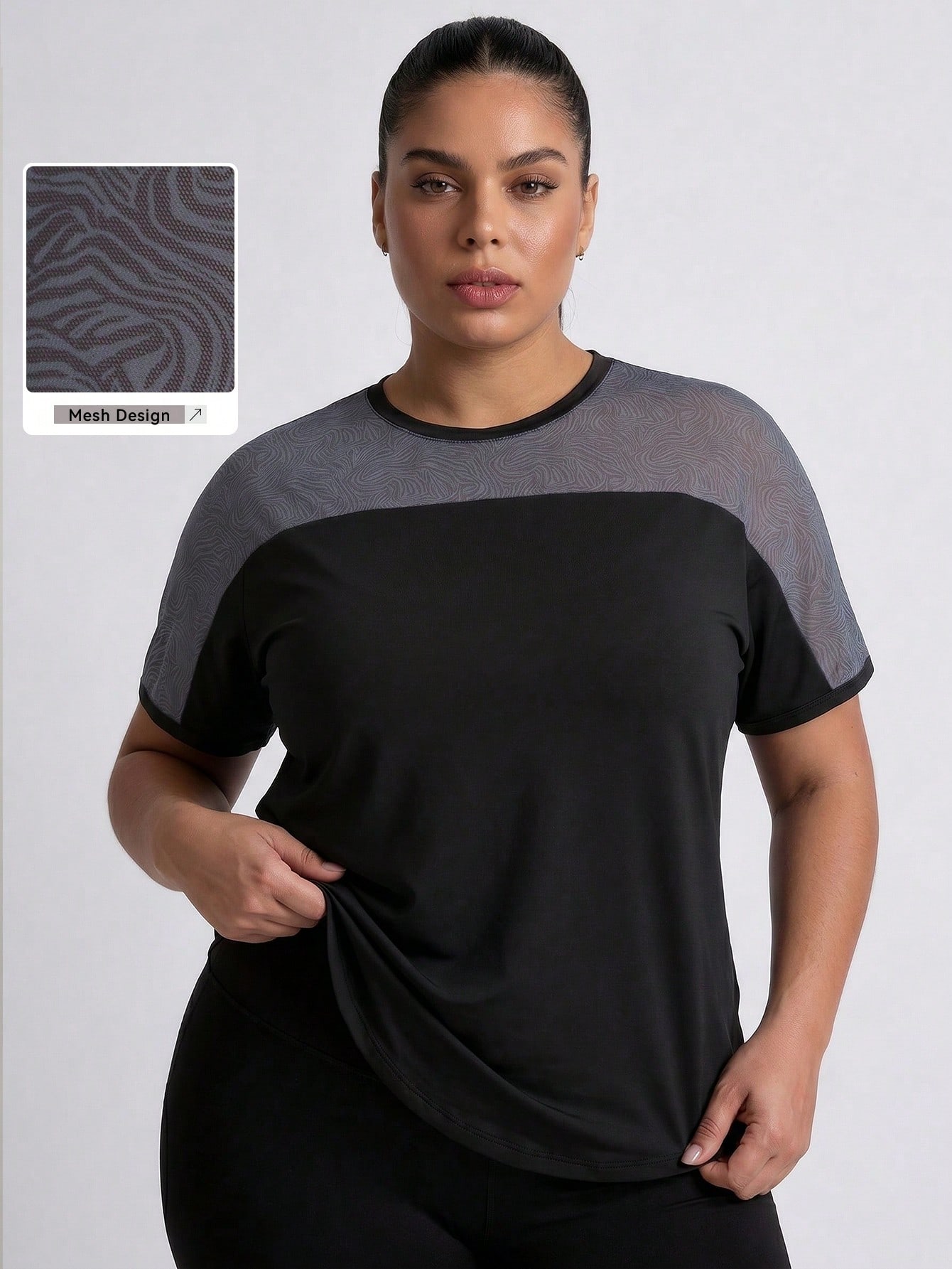 Yoga Blocks - Plus Size Women T-Shirt Short Sleeve