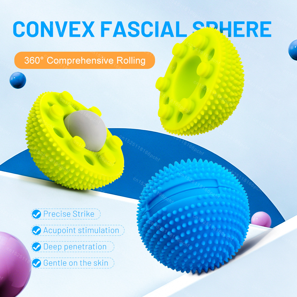 Yoga Fitness Ball - Detachable Foot Neuro Massage Ball with