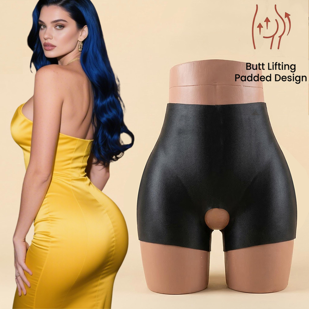 Hip Thrust Pad - Women Silicone Butt Lifting Open Crotch
