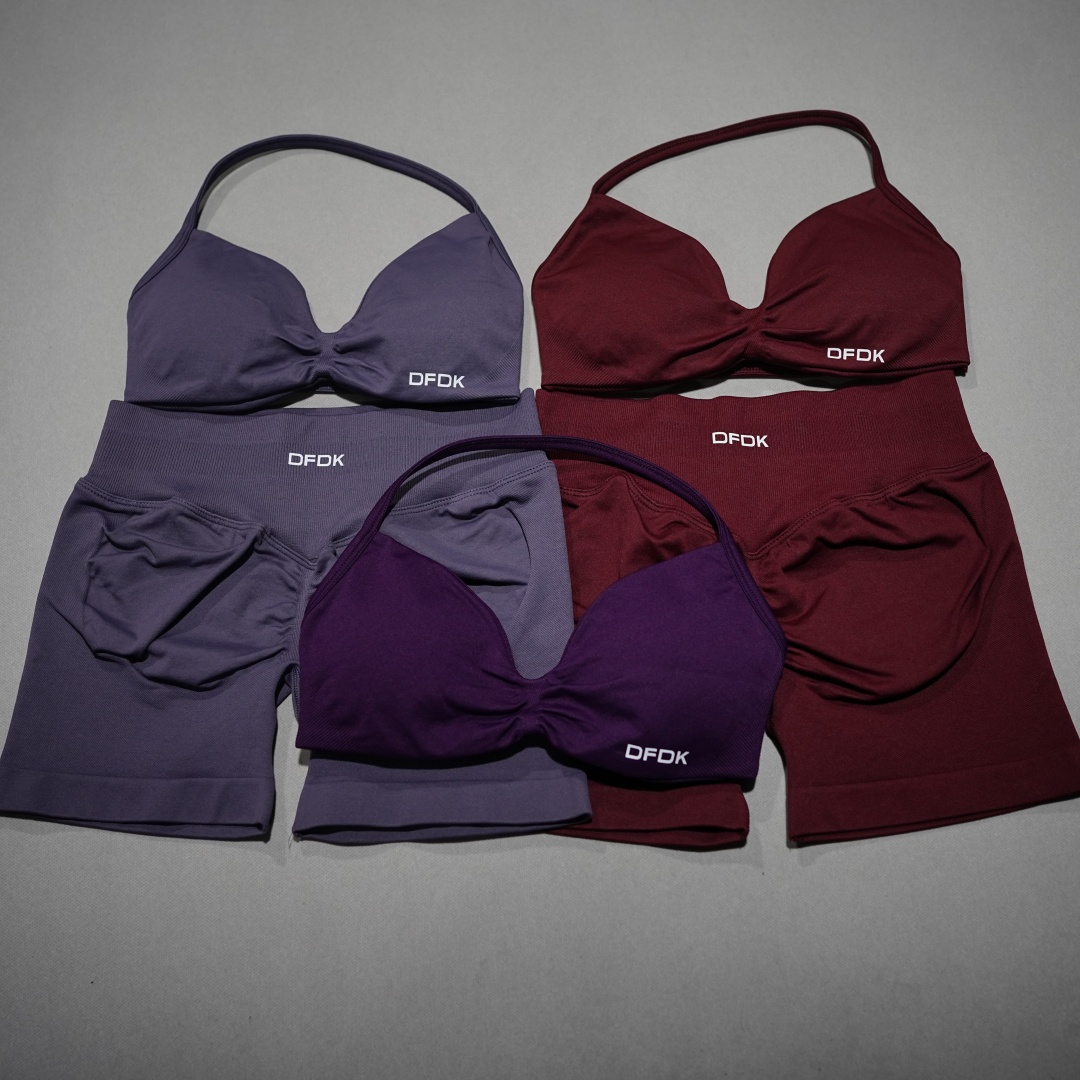 Yoga Fitness Kleidung - DFDK Women Seamless 2 Piece Gym