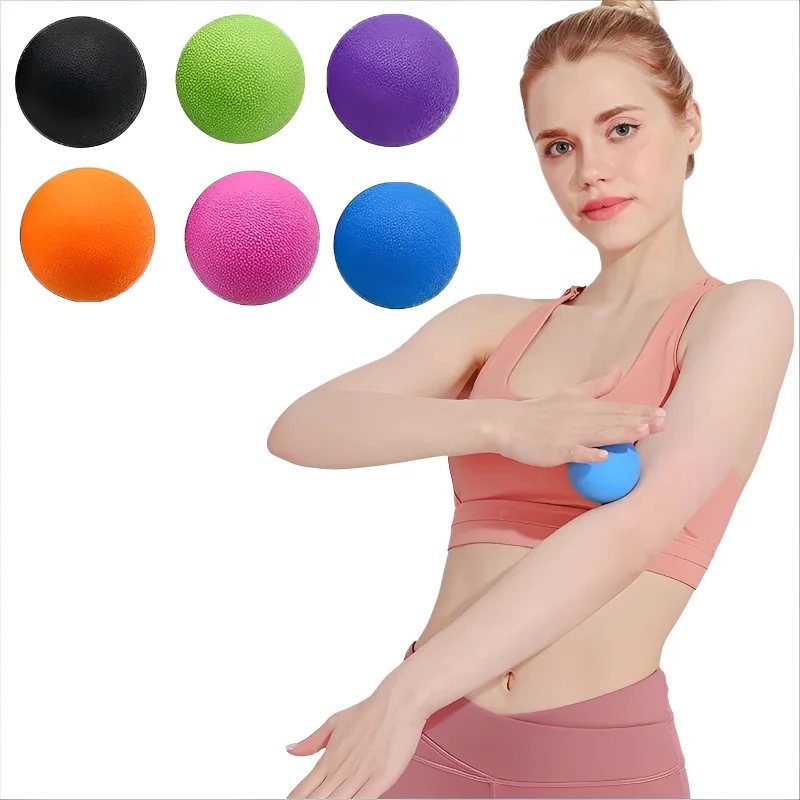 Yoga Fitness Ball - TPE 6CM Fascia Ball Deep Tissue
