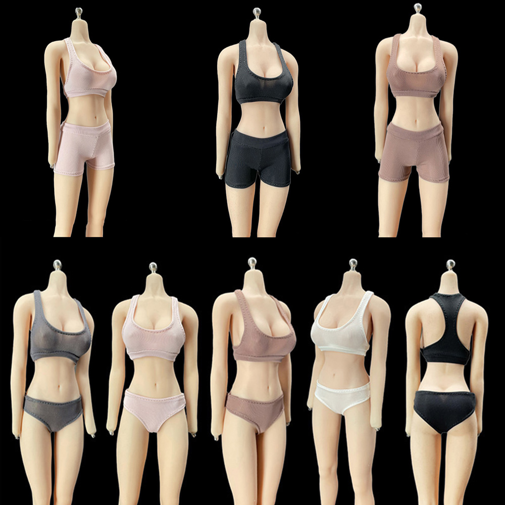 Yoga Fitness First - 1/6 Women Soldier Yoga Set Gym