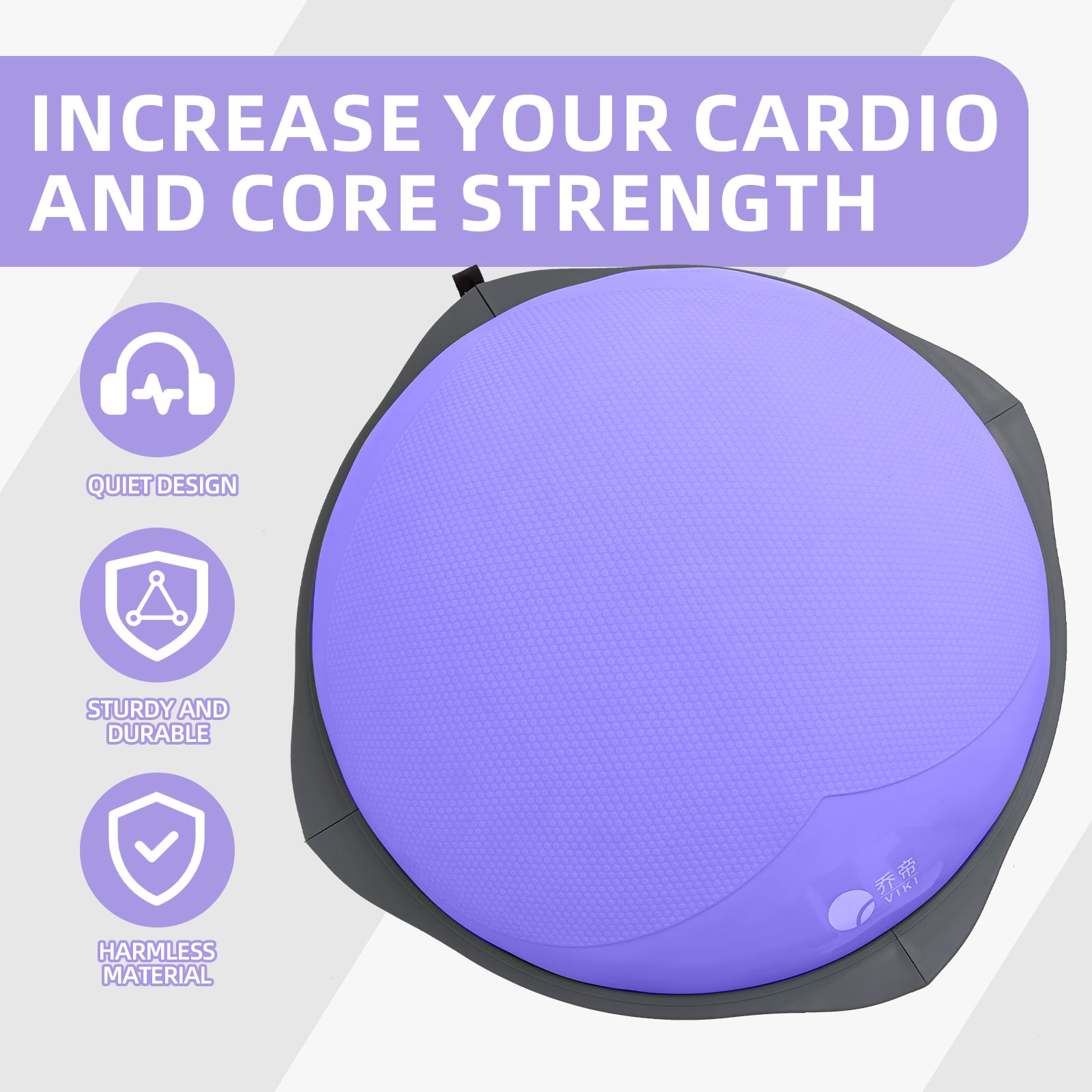 70cm Bosu Balance Ball, Anti-S - огляд і ціна Yoga Fitness Gym