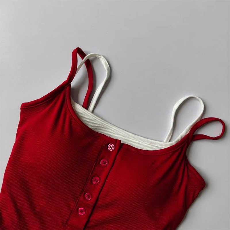 Color-Block Faux Two-Piece Spo - огляд і ціна Yoga Blocks