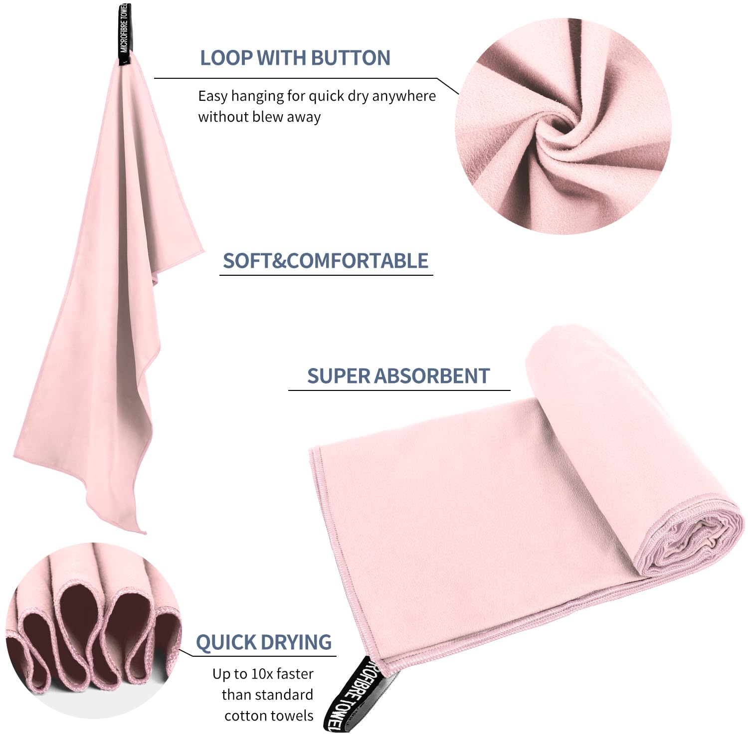 1 PCS 40x80cm Microfiber Gym T - огляд і ціна Yoga Fitness Gym