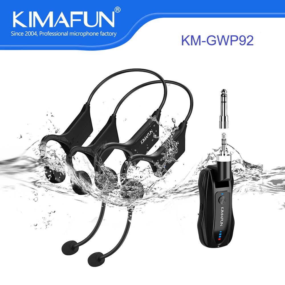 KIMAFUN Dual Wireless Headset  - огляд і ціна Yoga Fitness Instructor