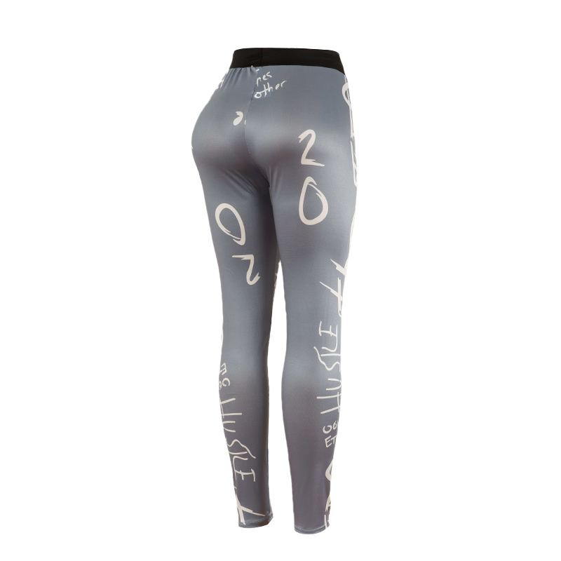 Popular Letter Printed Sexy Fi - огляд і ціна Yoga Overall Fitness