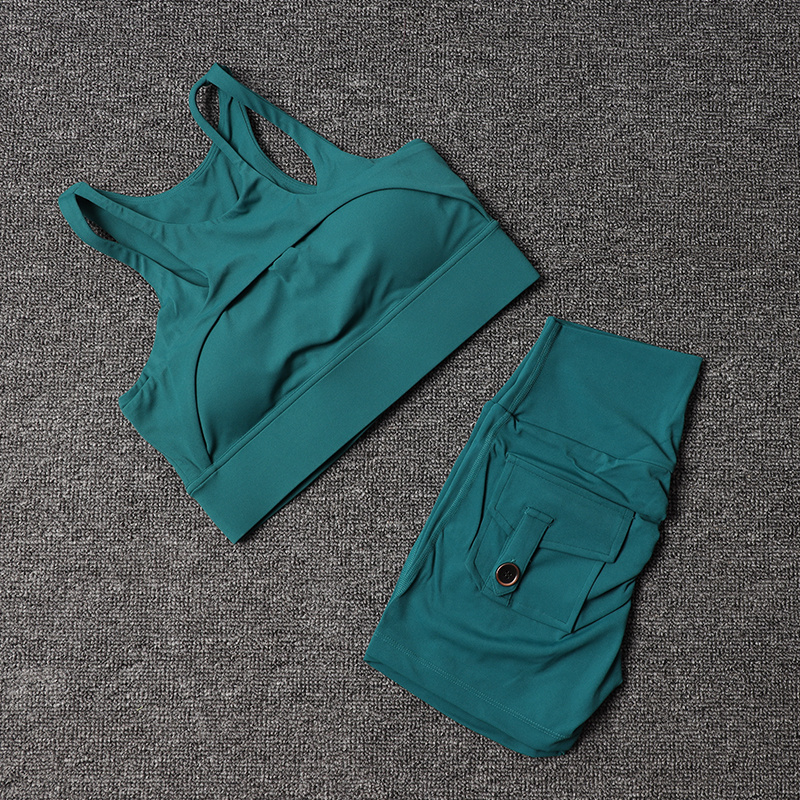 Fitness Shorts Yoga Sets Women - огляд і ціна Yoga Fitness Kleidung