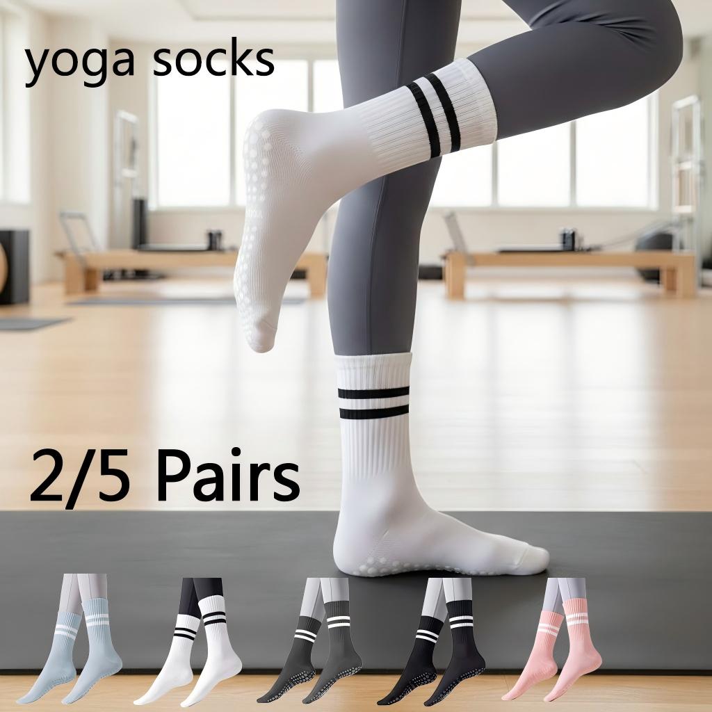 Women Non Slip Yoga Socks, Gri - огляд і ціна Yoga Fitness Gym