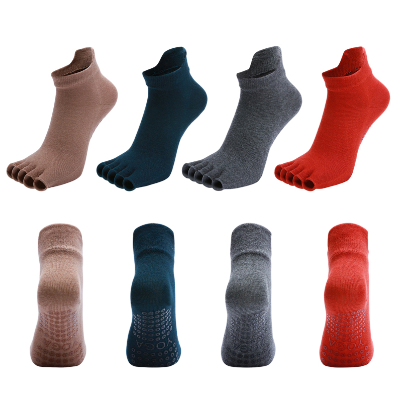 Yoga Socks Half Toe Anti-Slip  - огляд і ціна Yoga Fitness Gym