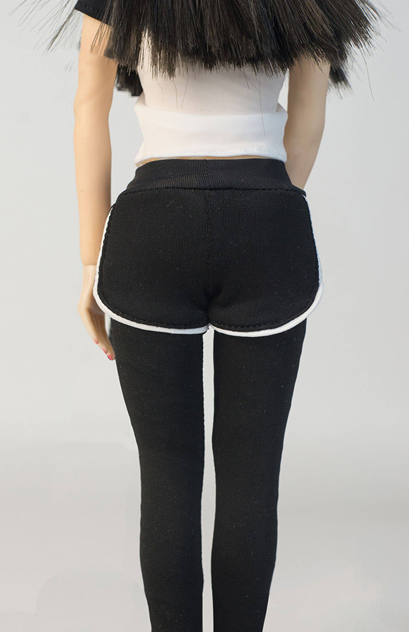 1/6 Female Black Yoga Clothing - огляд і ціна Yoga Fitness First