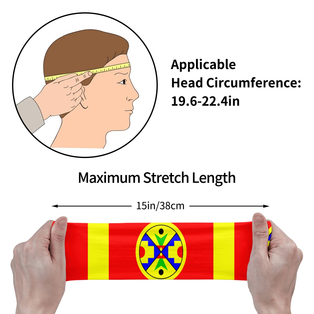 Headband Sports Yoga Fitness S - огляд і ціна Yoga Fitness First