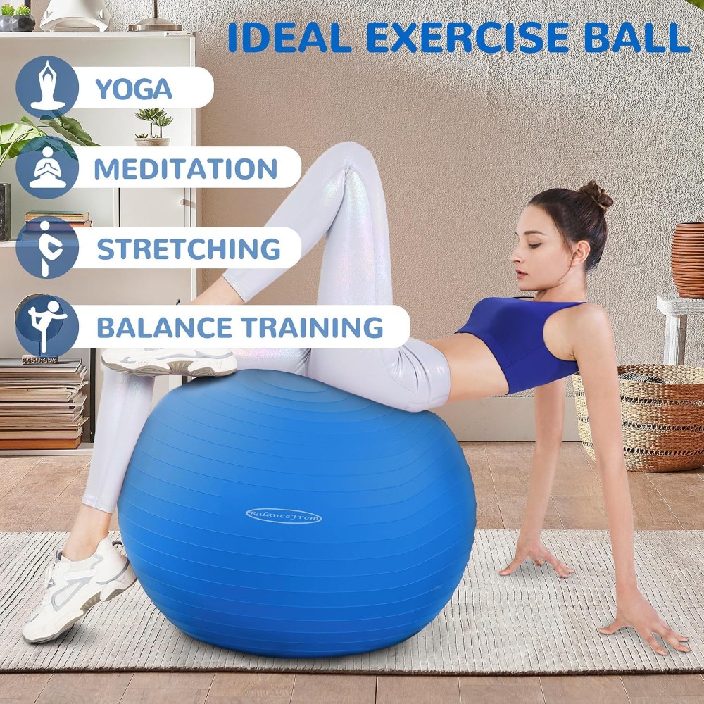 Anti-Burst Slip Resistant Exer - огляд і ціна Yoga Fitness Ball