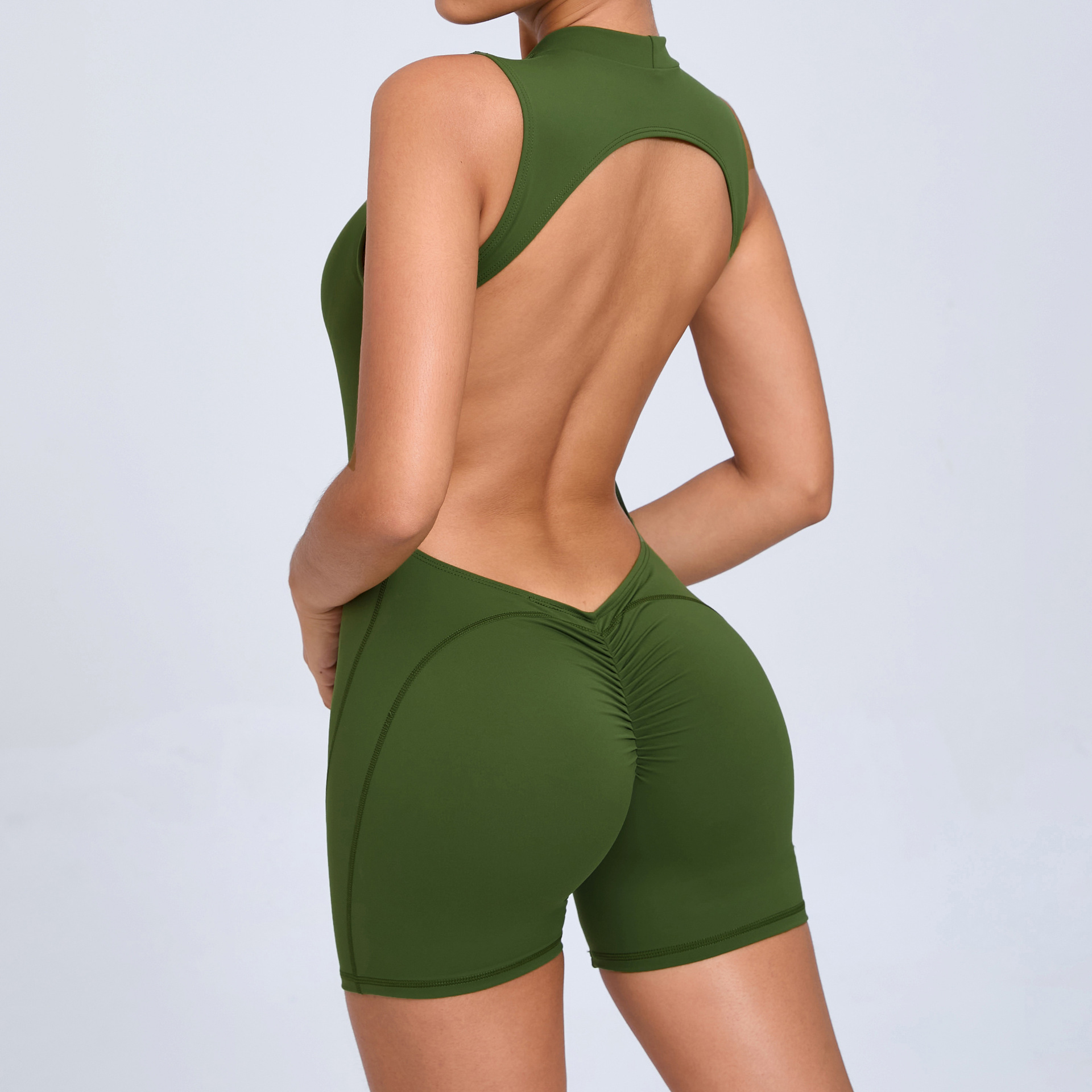 Hollow Backless Gym Bodycon Sh - огляд і ціна Yoga Overall Fitness