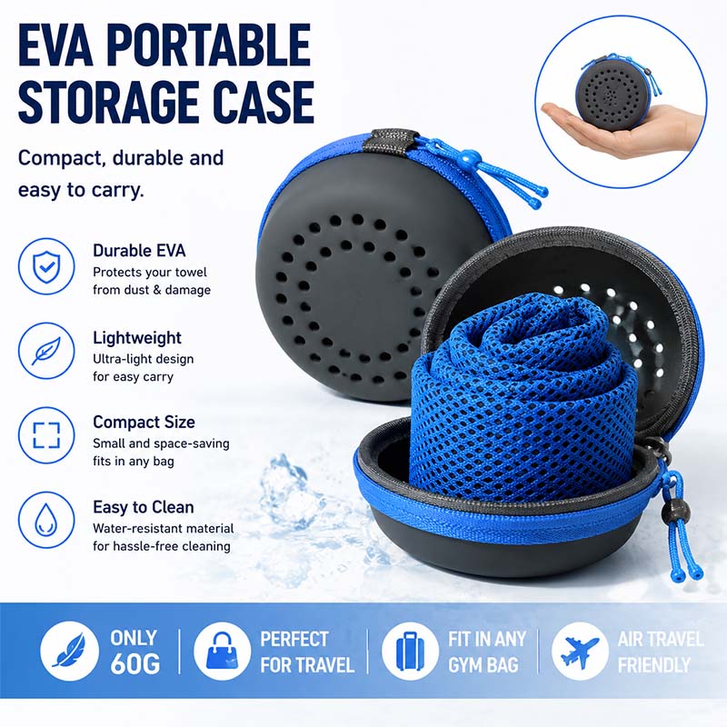 Instant Cooling Towel with EVA - огляд і ціна Yoga Fitness Gym