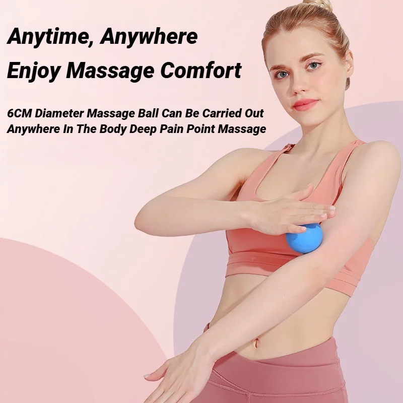 TPE 6CM Fascia Ball Deep Tissu - огляд і ціна Yoga Fitness Ball