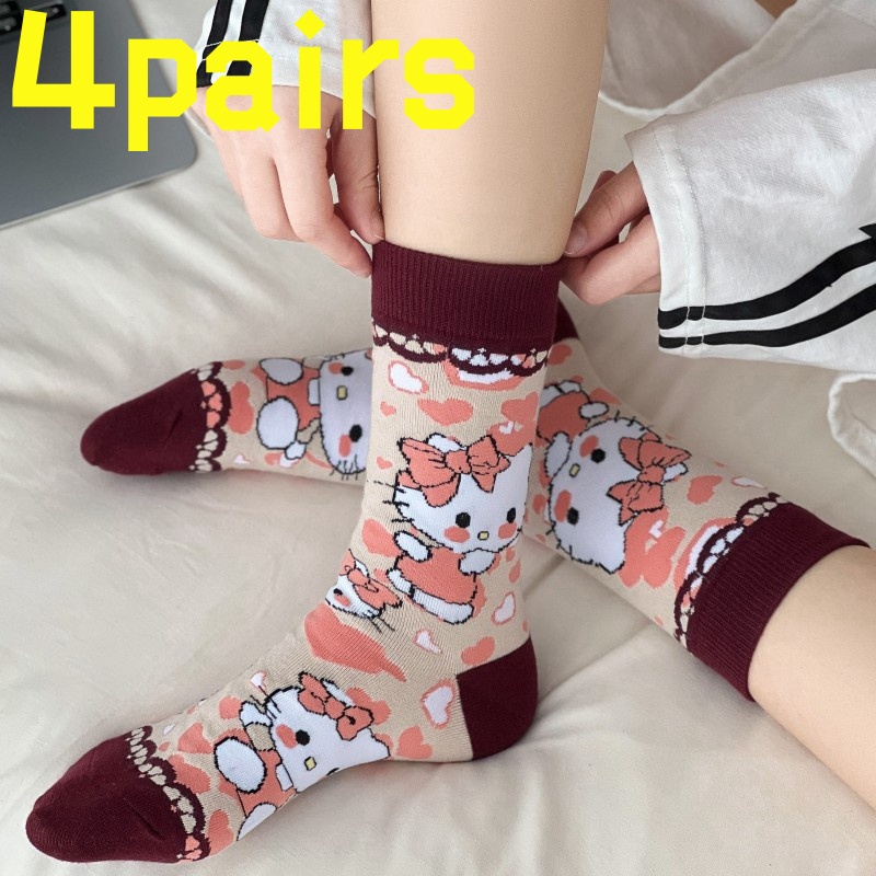 4 pairsof HelloKitty anti slip - огляд і ціна Yoga Fitness First