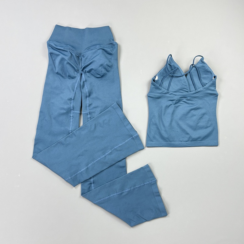 2Pcs Women Seamless Yoga Worko - огляд і ціна Yoga Fitness Kleidung