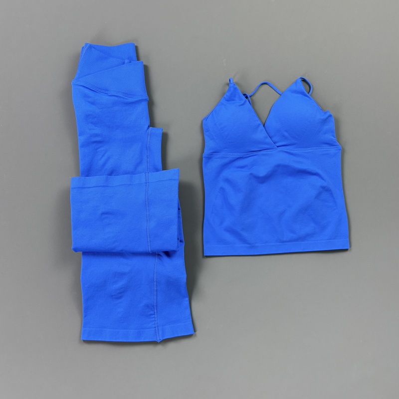 2Pcs Women Seamless Yoga Worko - огляд і ціна Yoga Fitness Kleidung