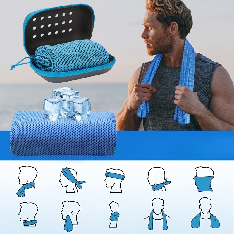 Cooling Sports Towel,Quick Dry - огляд і ціна Yoga Fitness Gym